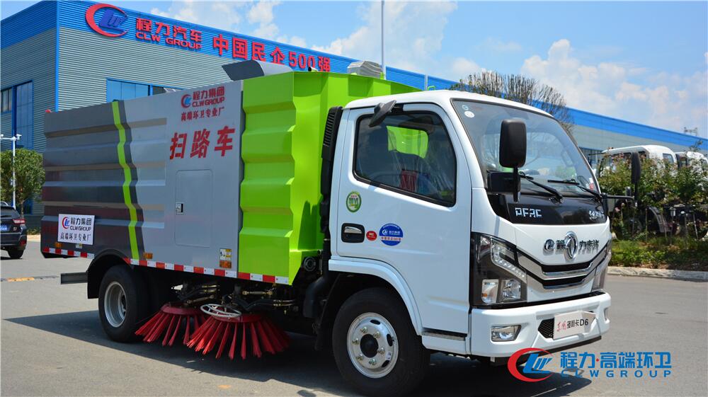 5噸掃路車-東風(fēng)多利卡小型國六5立方掃路車廠家價(jià)格