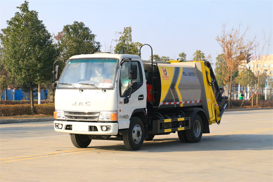 4方壓縮垃圾車(chē)-江淮藍(lán)牌4方壓縮式垃圾車(chē)廠(chǎng)家價(jià)格