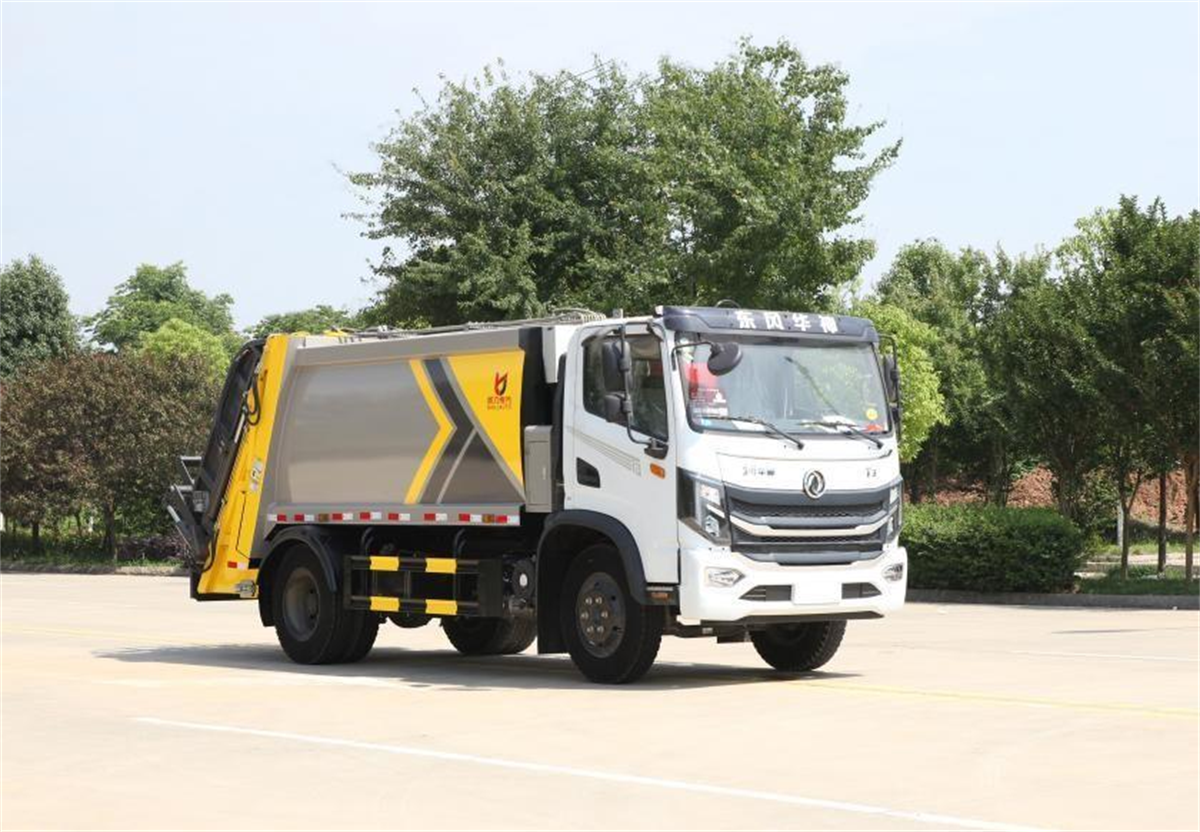 9方壓縮垃圾車(chē)-東風(fēng)華神T3國(guó)六9方壓縮式垃圾車(chē)廠(chǎng)家價(jià)格
